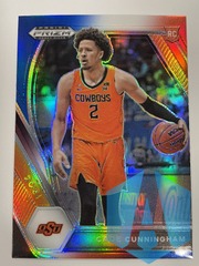 2021-22 Prizm Draft Picks Red White & Blue Variation #1 Cade Cunningham RC